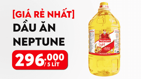 [Giá Rẻ Nhất] dầu ăn neptune